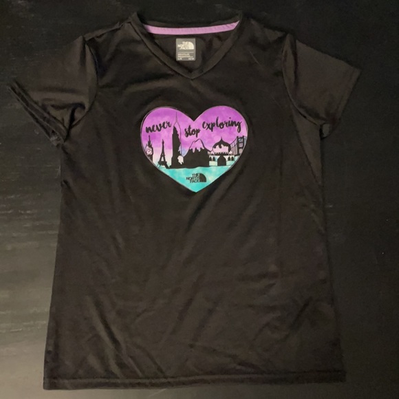 The North Face flashdry t shirt size L - Picture 4 of 5